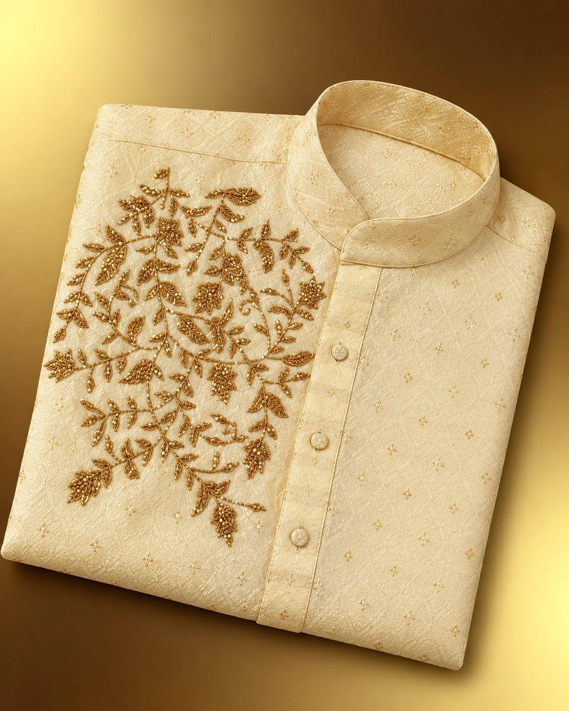 Men's kurta aari work