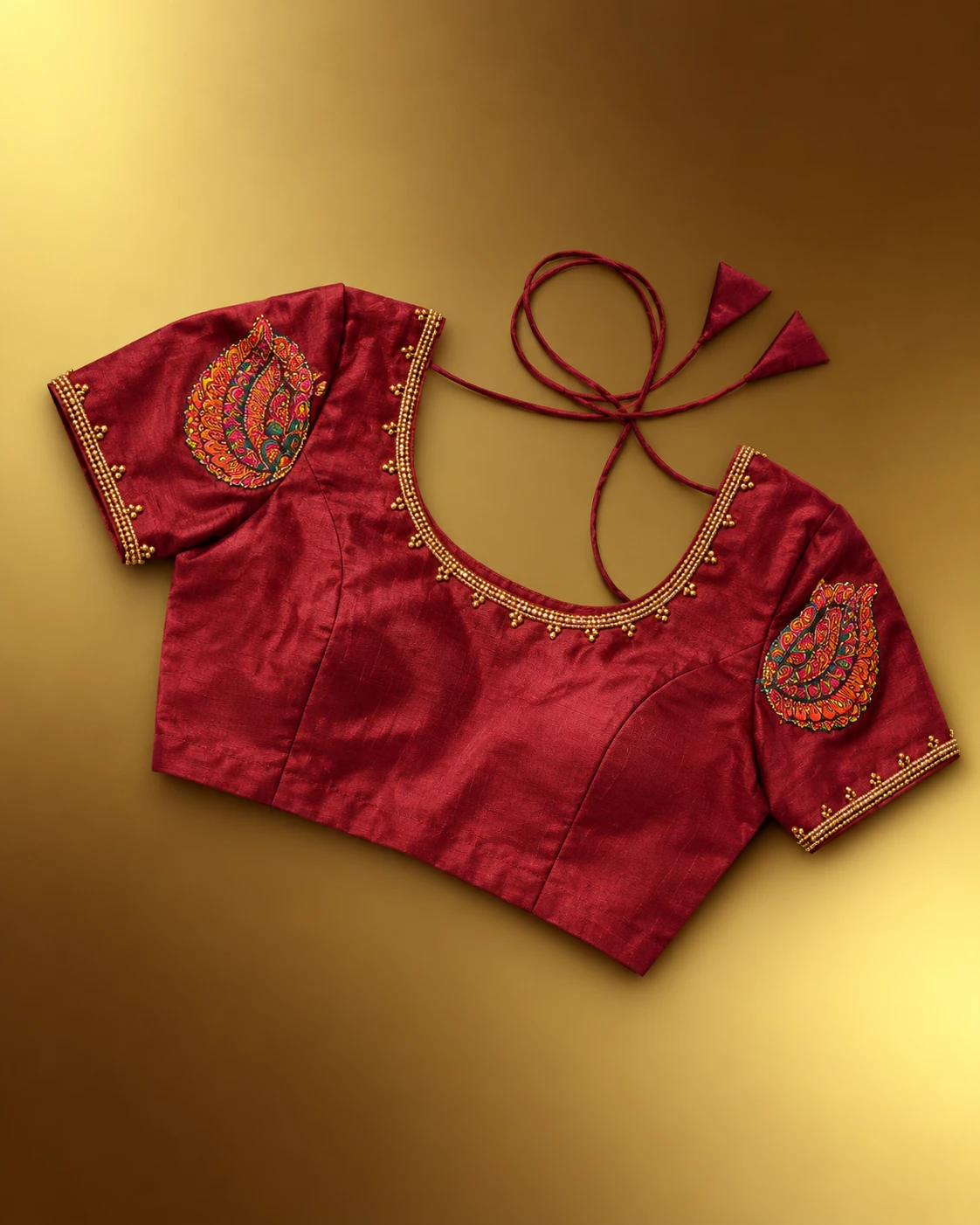 Paisley work blouse